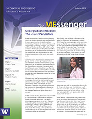 Cover of MEssenger newsletter