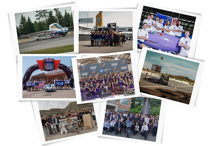 collage of student clubs competitions