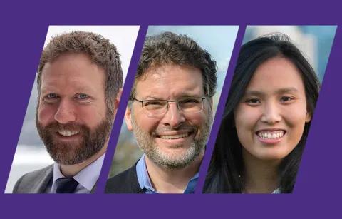 Scott Rewinkel, Shelby Brunke, and Minh Tran