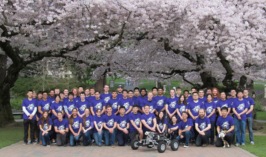 Husky Robotics group photo