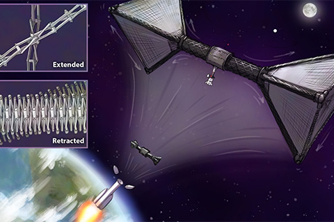 Kilometer-Scale Space Structures concept