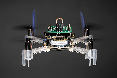 A palm-sized 30-g quad-rotor