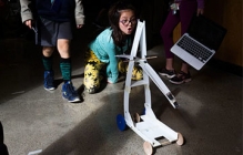 Marshall Elementary fifth-grader Talia Gibbs